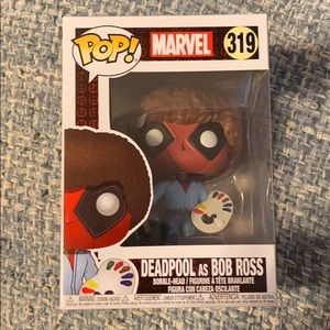 FUNKO POP! Deadpool as Bob Ross